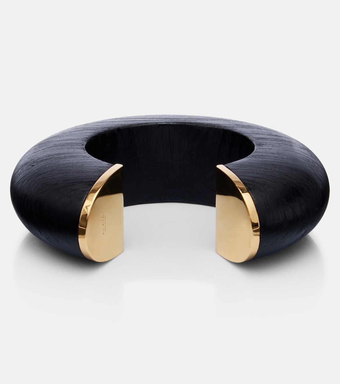 Bumper wooden bangle | Alaïa