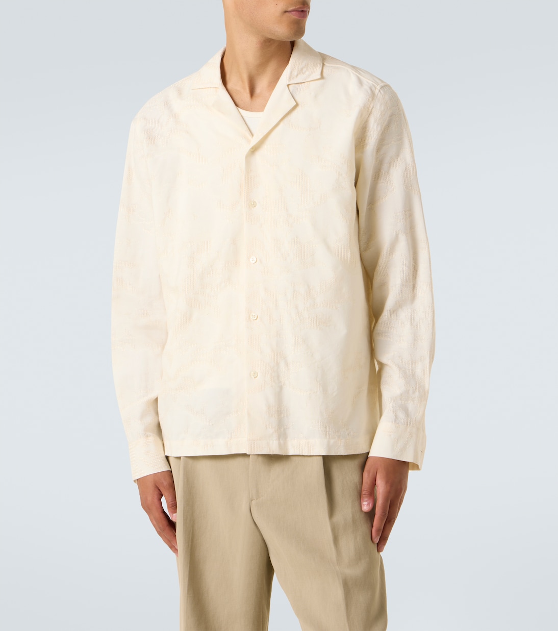 Hemd Safra aus Jacquard | Frescobol Carioca