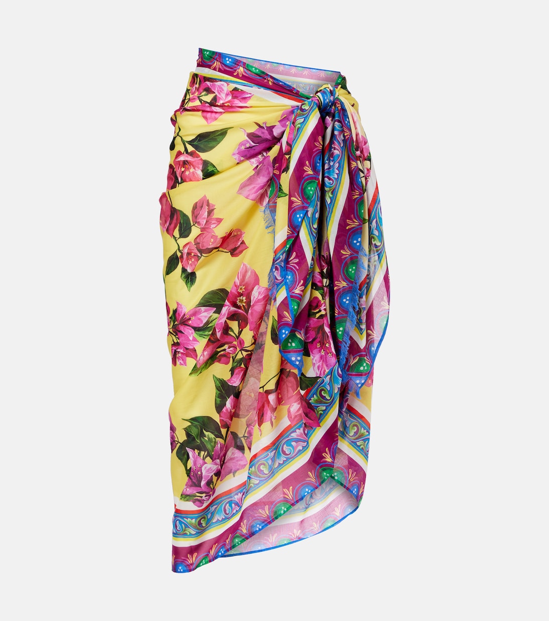 Floral cotton cover-up | Dolce&Gabbana