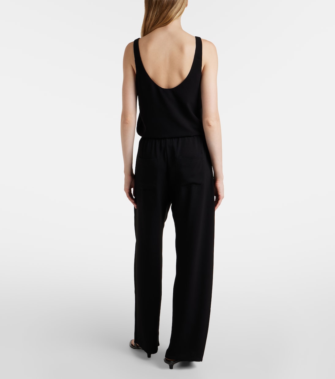 Ari crêpe straight pants | Leset
