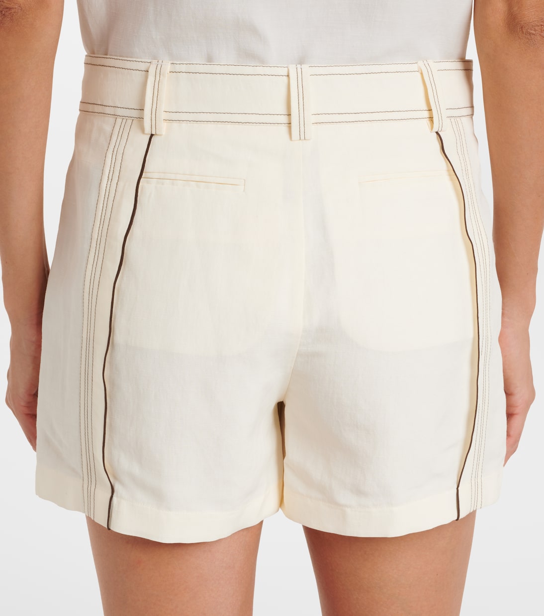 High-rise shorts | Tory Burch