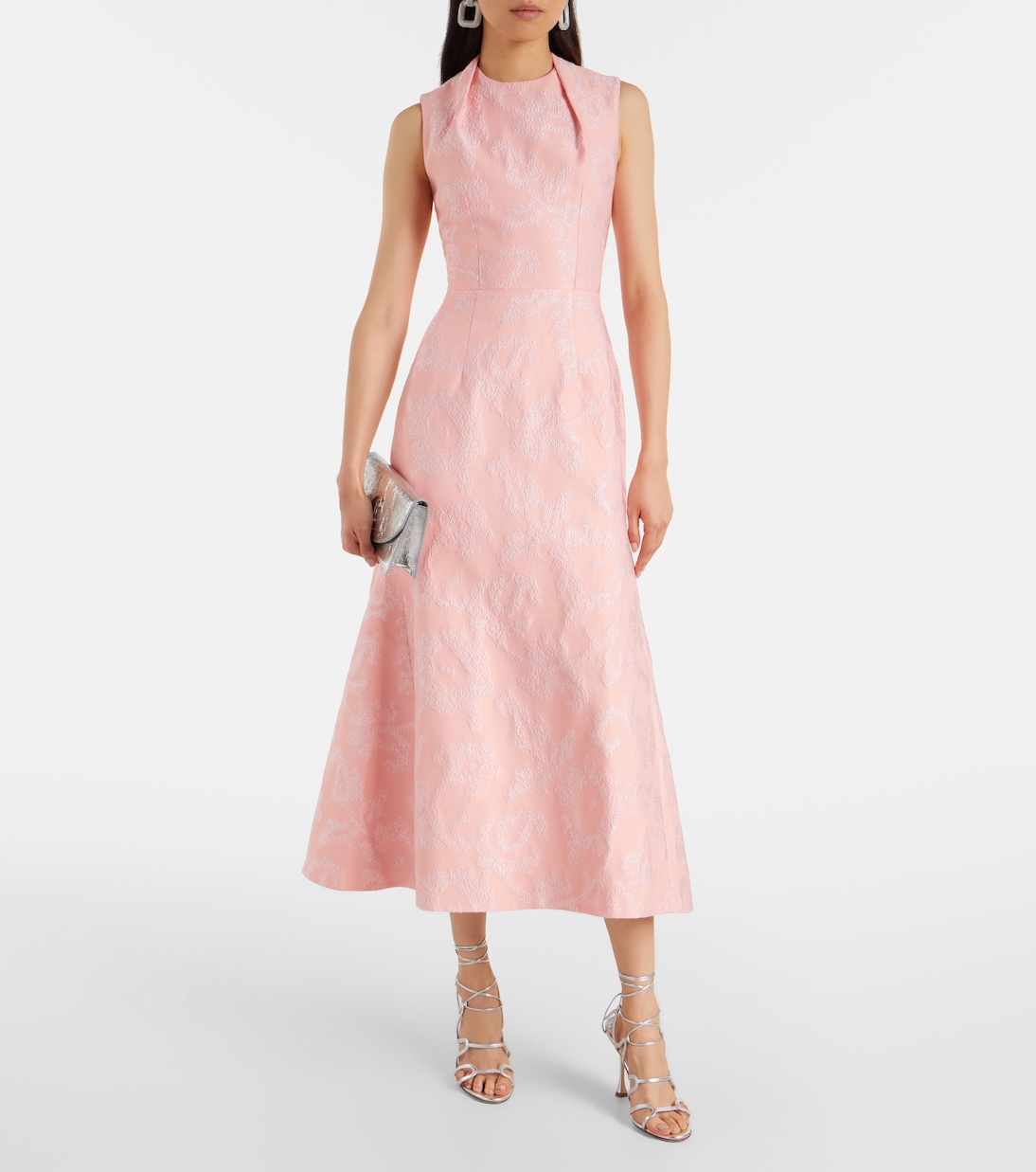 Kissa jacquard midi dress | Emilia Wickstead