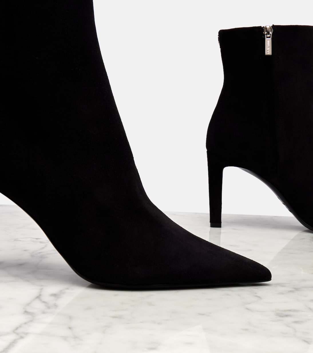 Stivaletti Frankie 85 in suede | Jimmy Choo