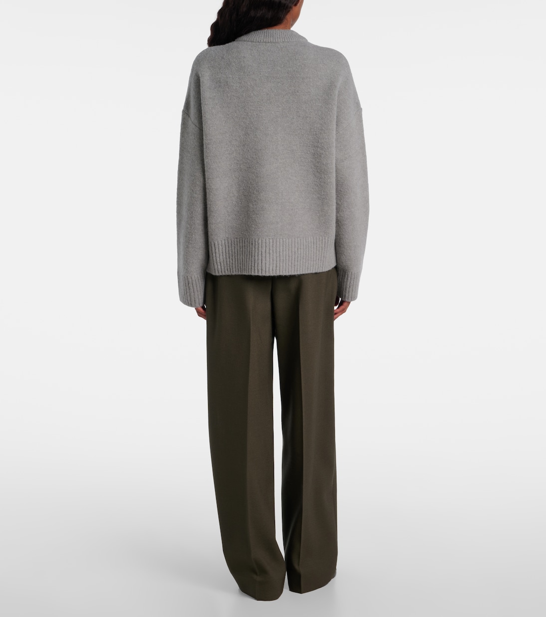 Ami de Cœur alpaca and wool-blend cardigan | Ami Paris