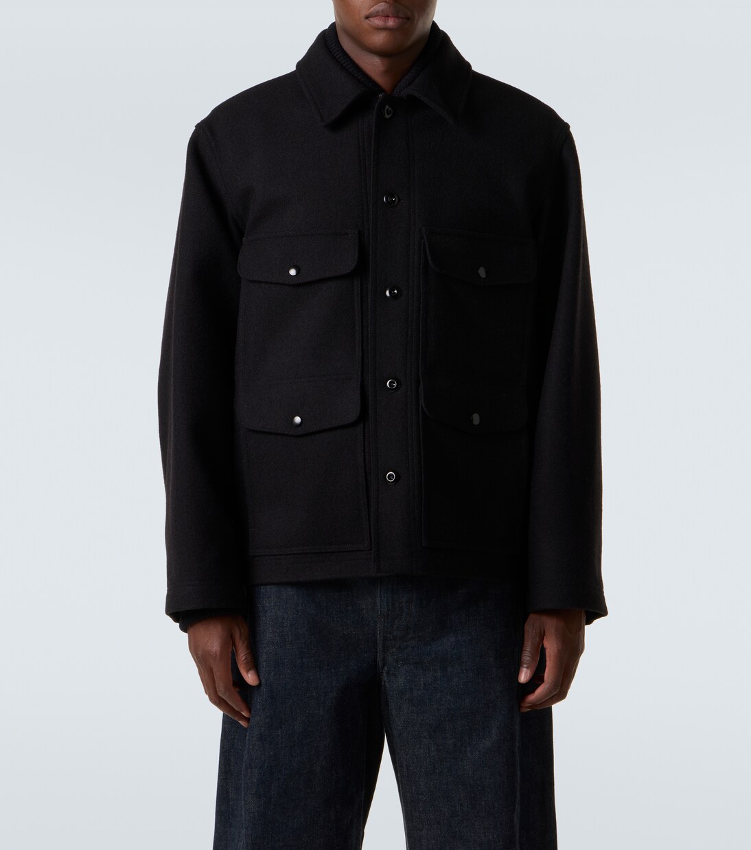 Feldjacke aus Wolle | Lemaire