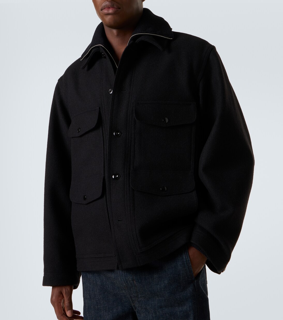 Feldjacke aus Wolle | Lemaire