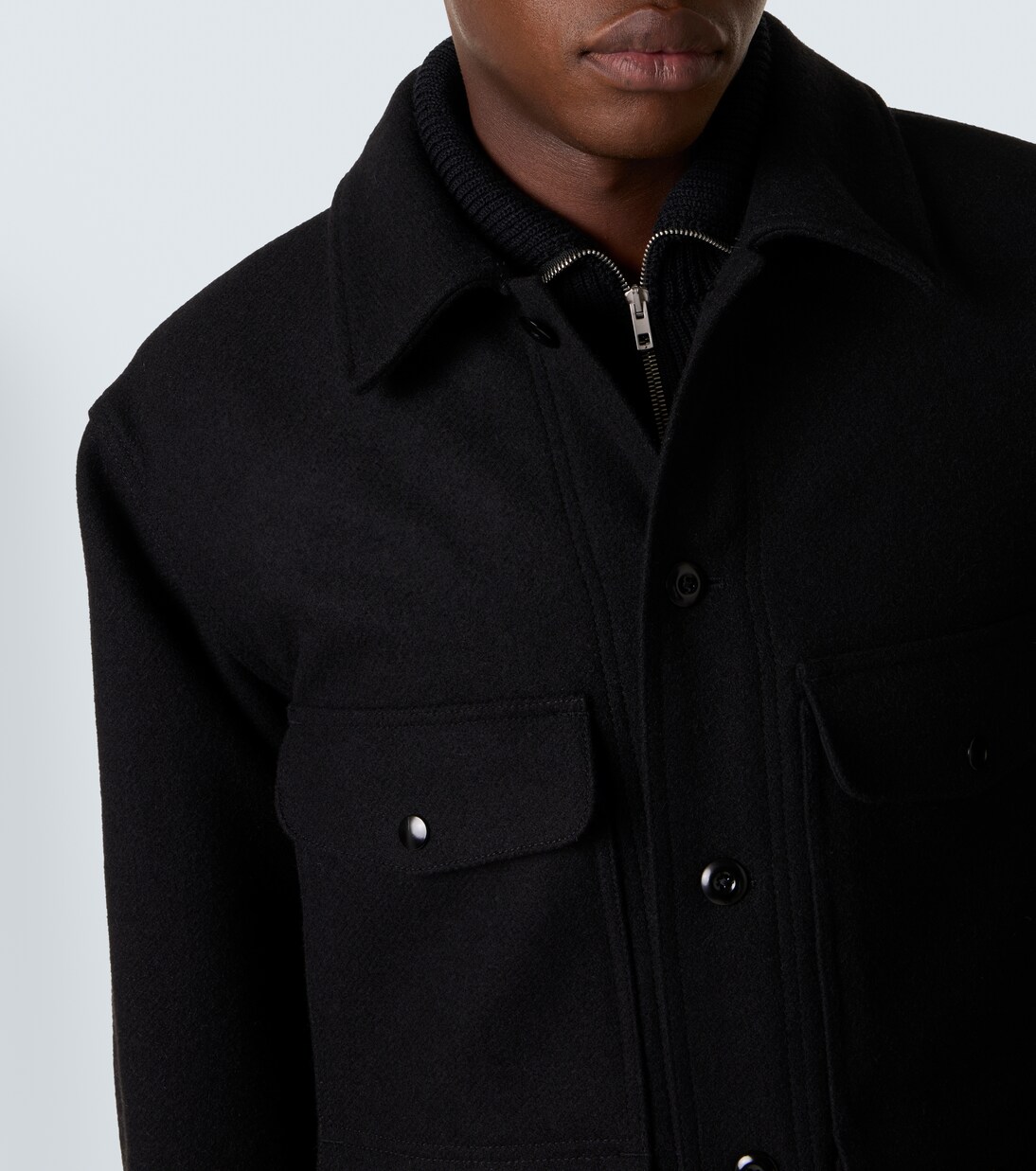 Feldjacke aus Wolle | Lemaire
