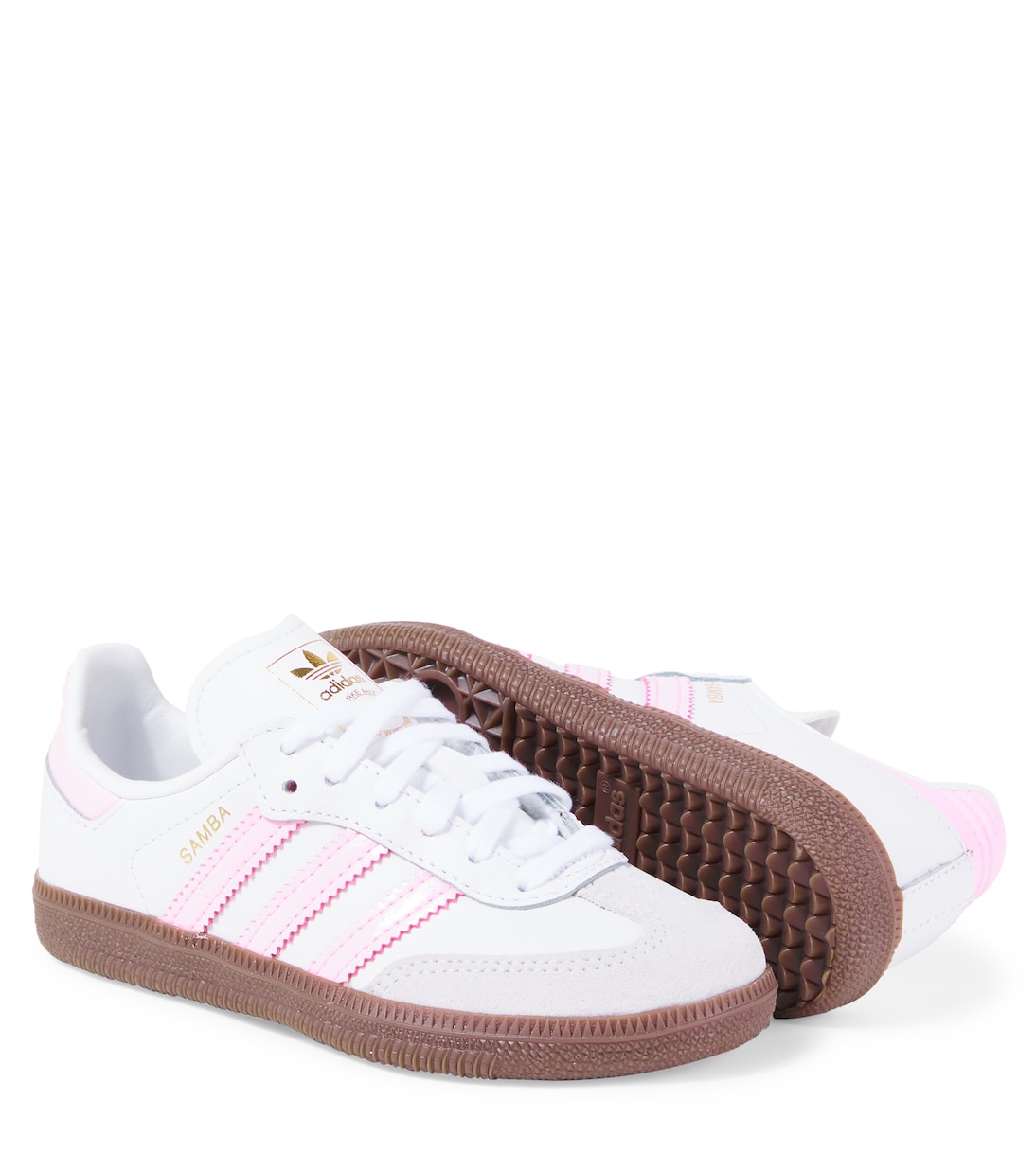 Samba suede and leather sneakers | Adidas Originals Kids