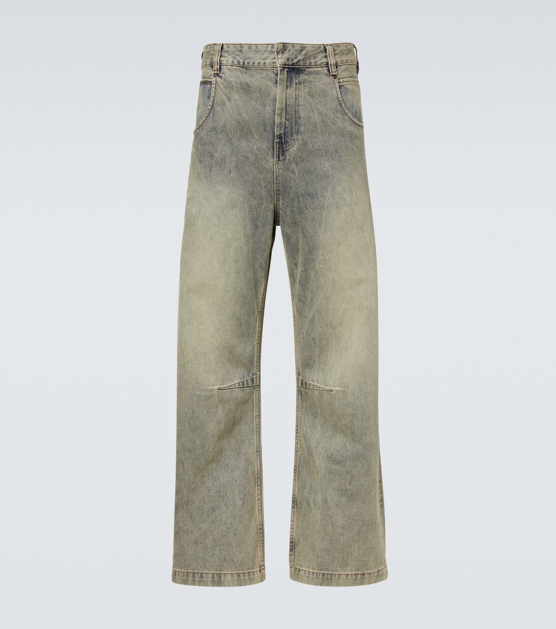 Faded straight jeans | Entire Studios