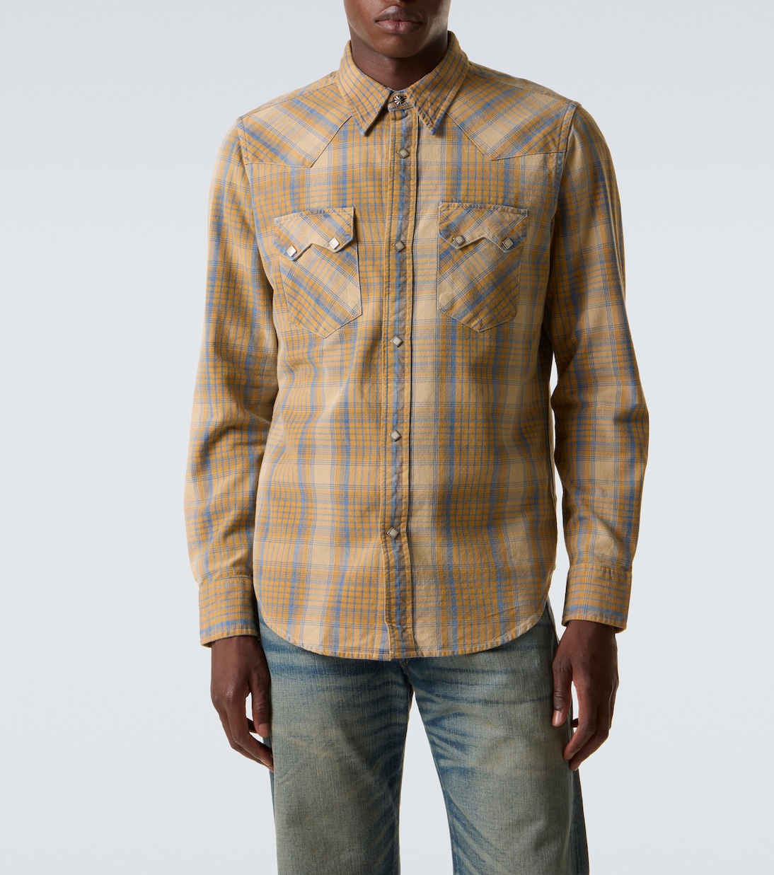 Plaid cotton Western shirt | RRL