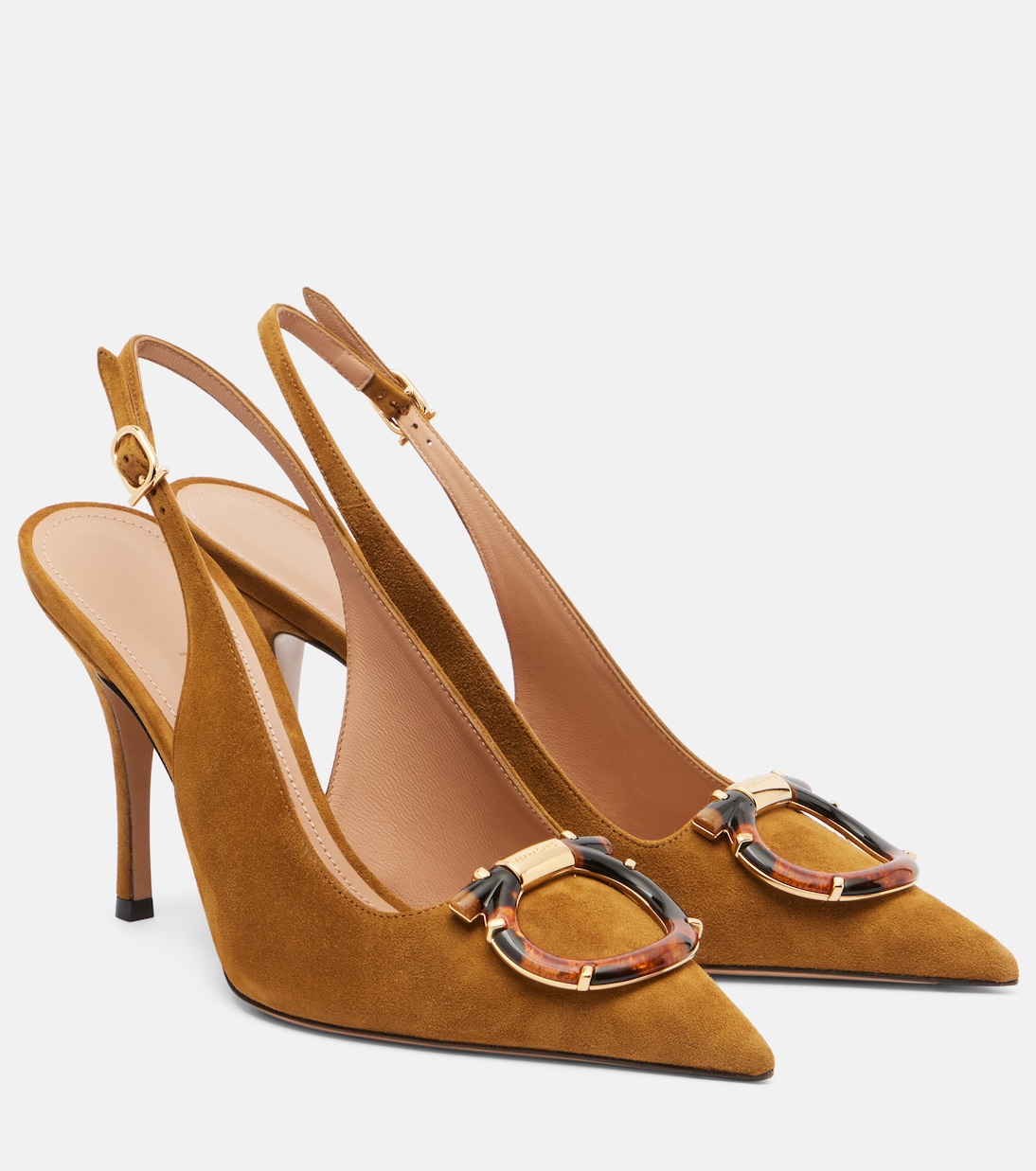 Sara suede slingback pumps | Ferragamo