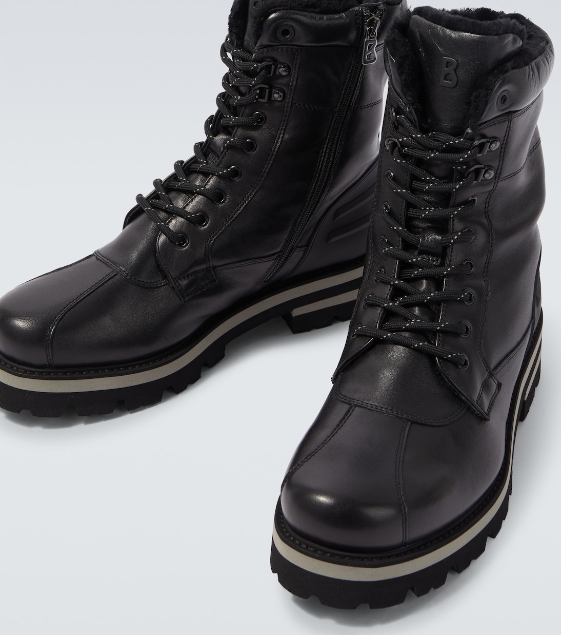 Courchevel leather lace-up boots | Bogner