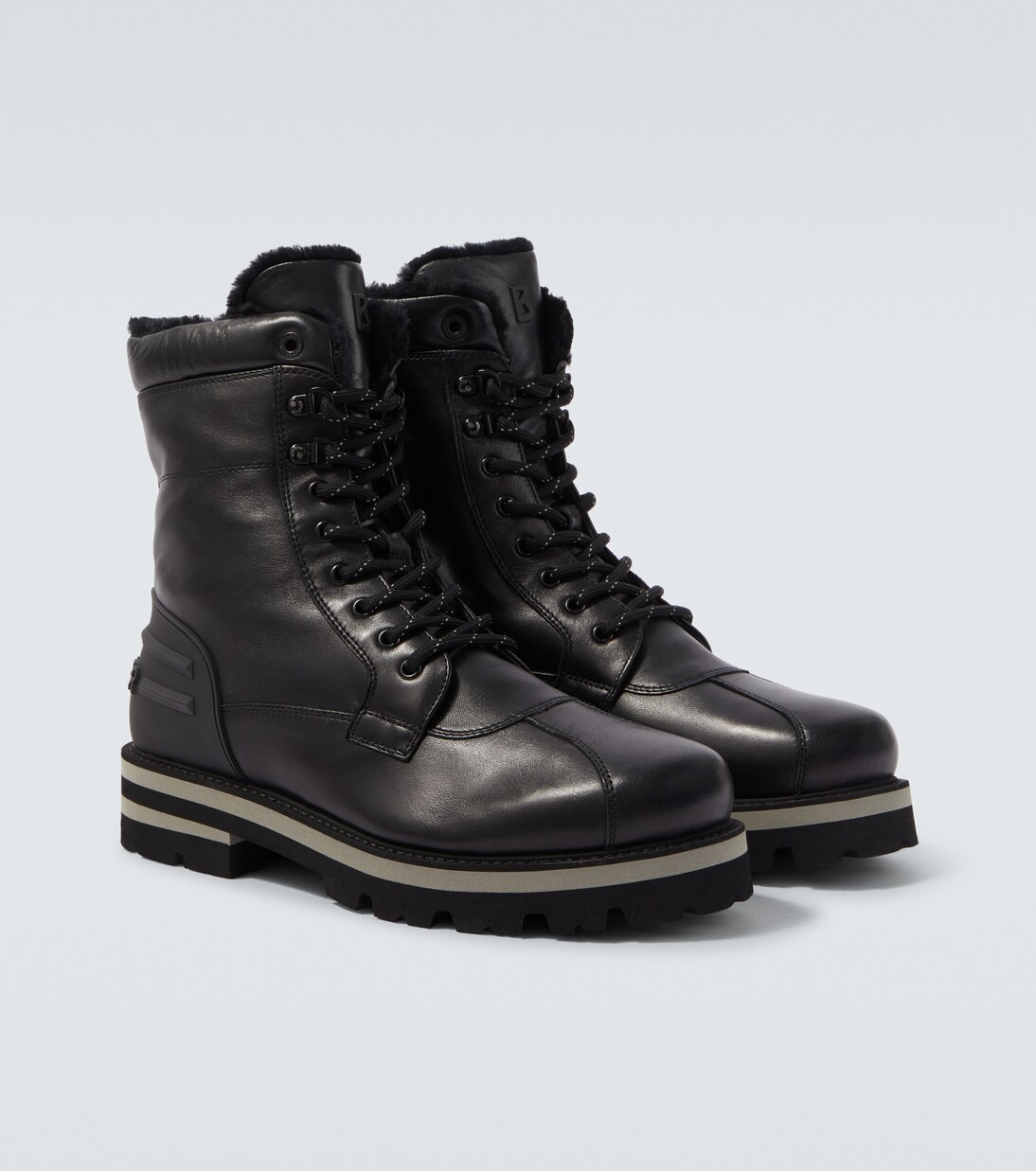 Courchevel leather lace-up boots | Bogner