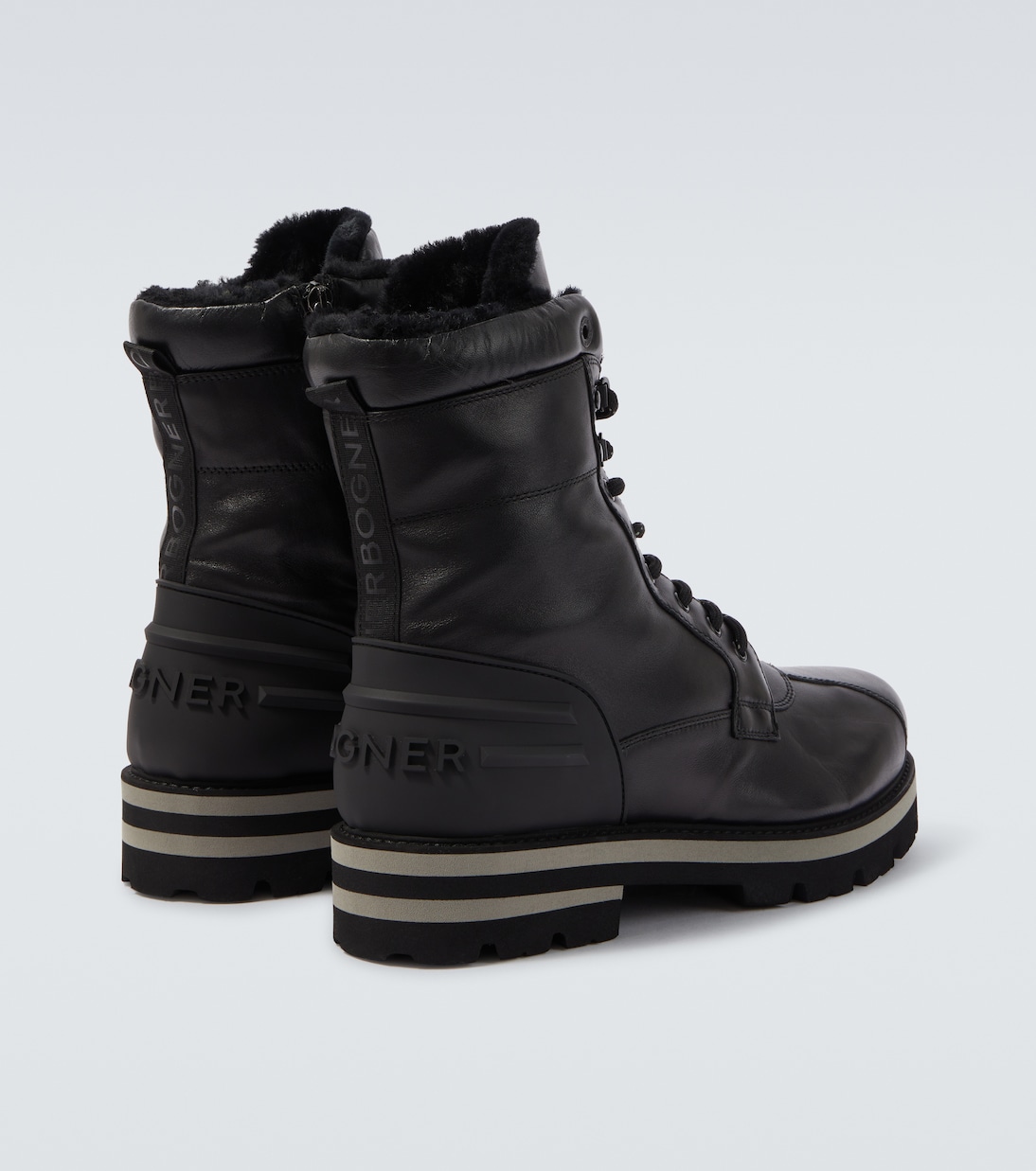 Courchevel leather lace-up boots | Bogner
