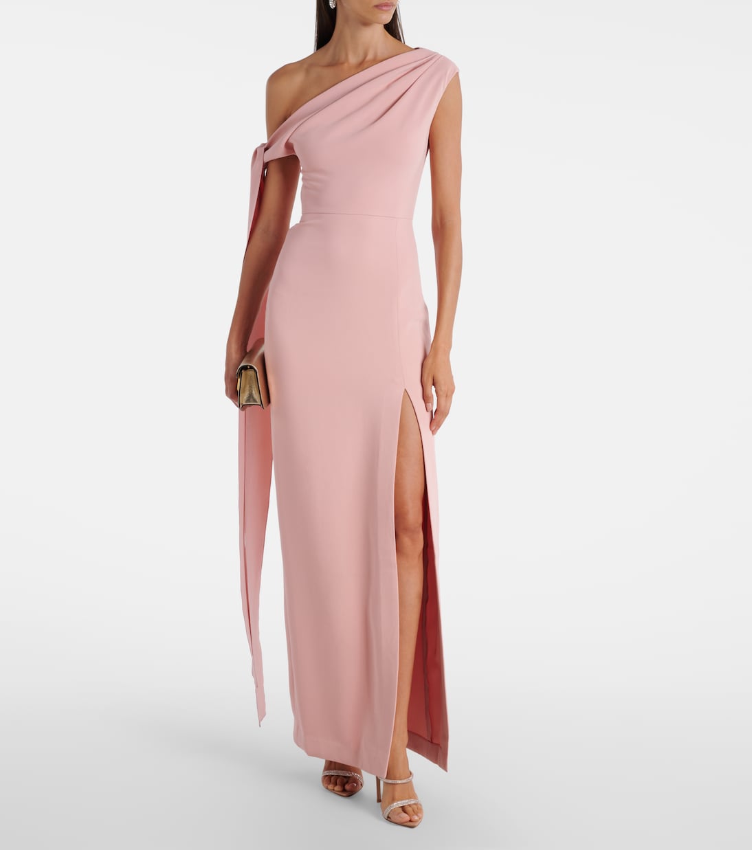 Vestido de fiesta Irina drapeado | Solace London