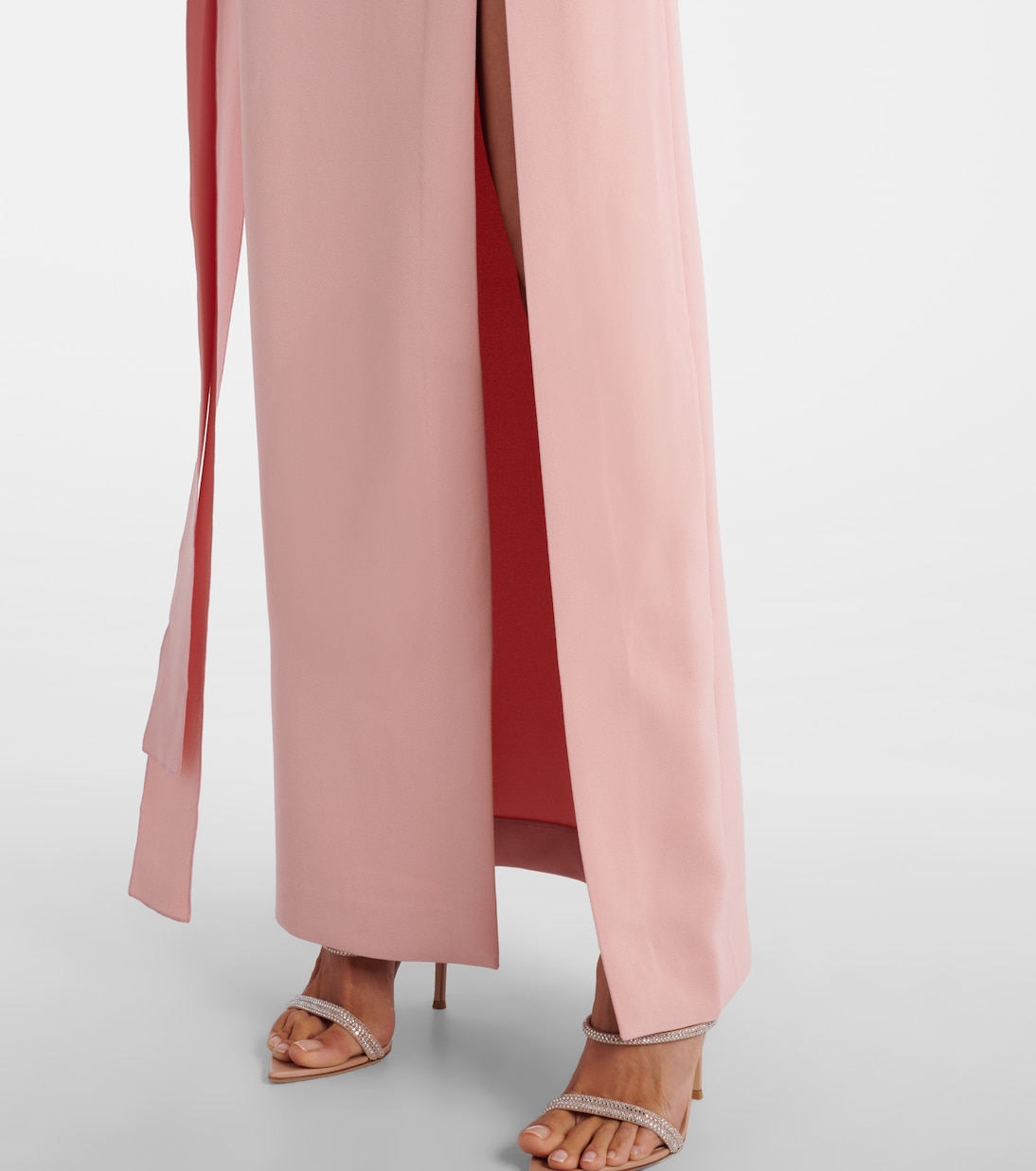 Vestido de fiesta Irina drapeado | Solace London