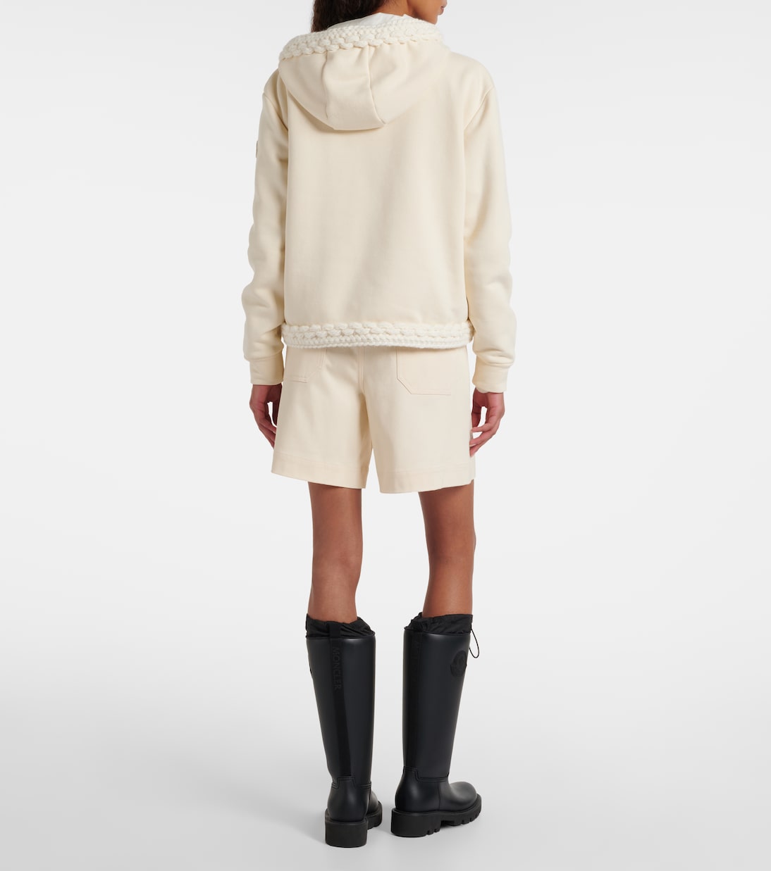 Kapuzenjacke aus einem Baumwollgemisch | Moncler
