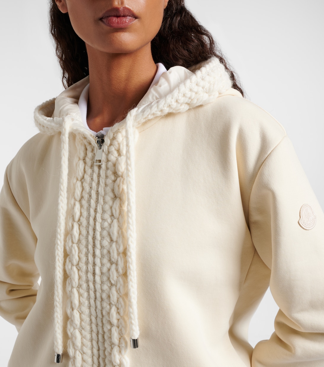 Kapuzenjacke aus einem Baumwollgemisch | Moncler