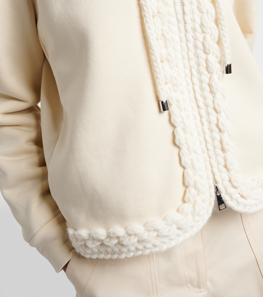 Kapuzenjacke aus einem Baumwollgemisch | Moncler
