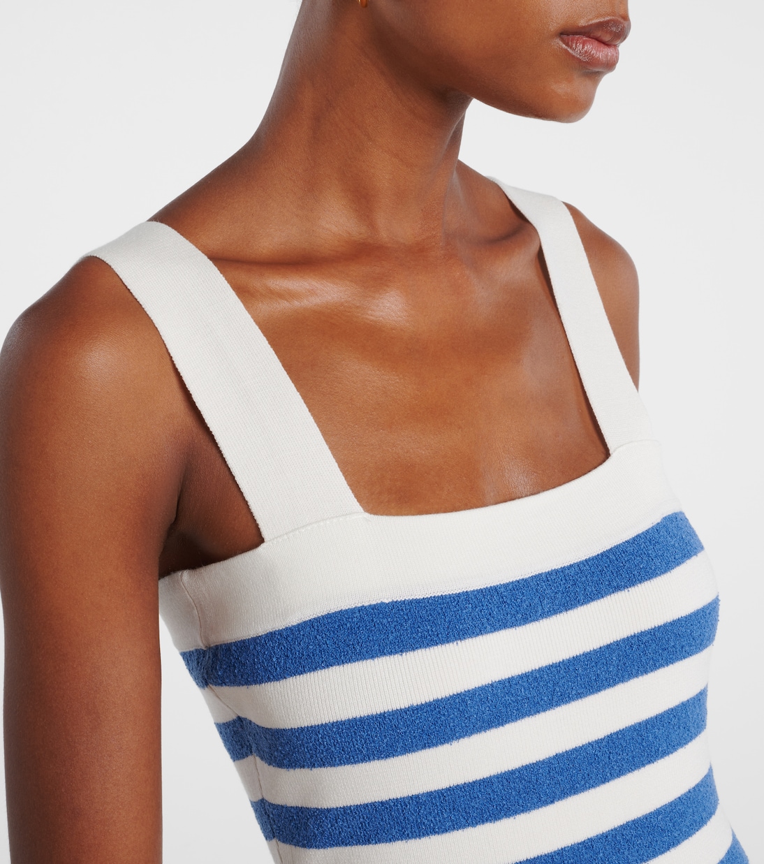 Ari striped knitted maxi dress | Posse