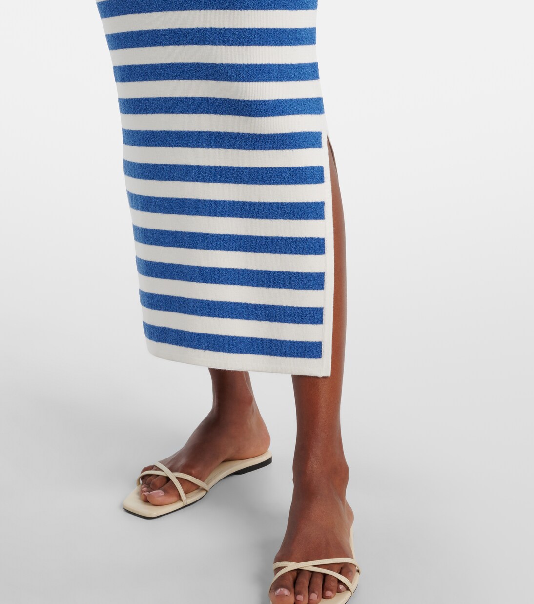 Ari striped knitted maxi dress | Posse