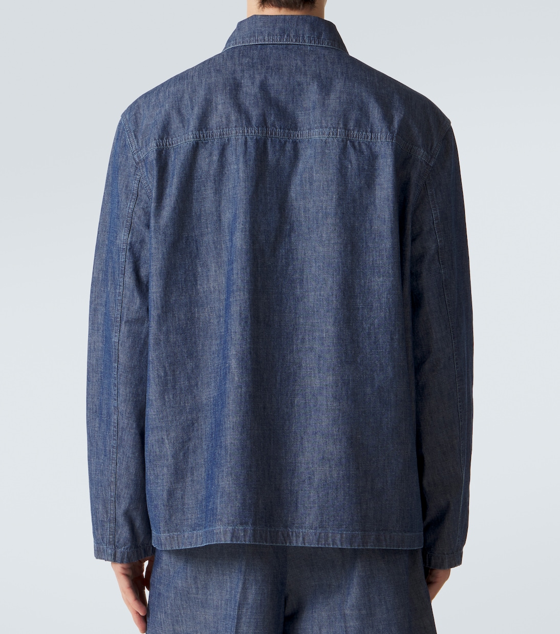 Cotton chambray overshirt | Jil Sander