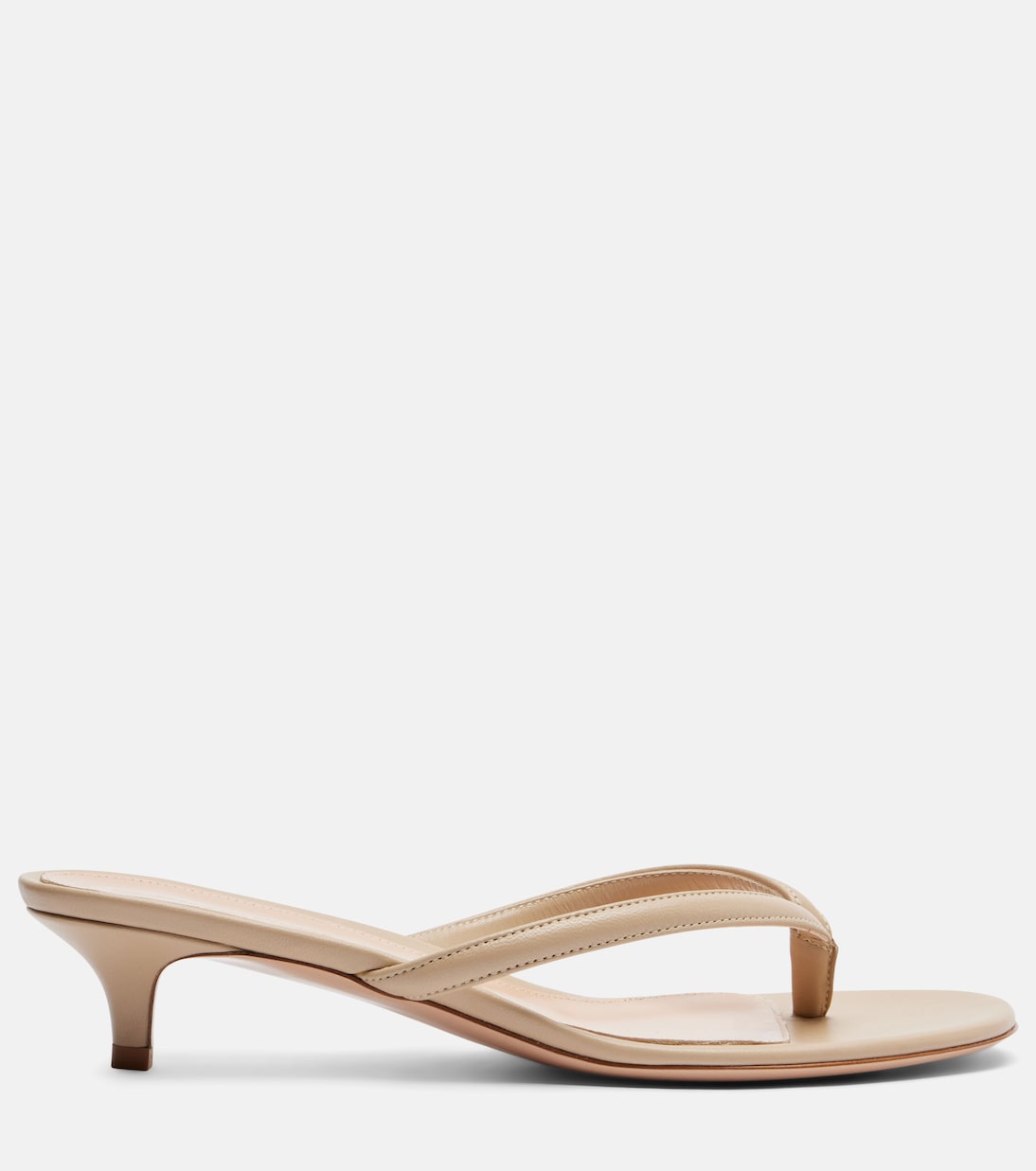 Calypso 35 leather thong sandals | Gianvito Rossi