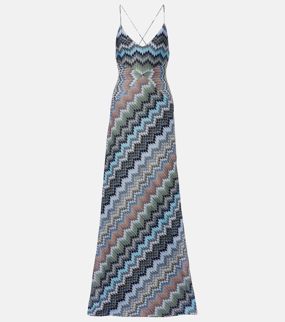 Zigzag maxi dress | Missoni