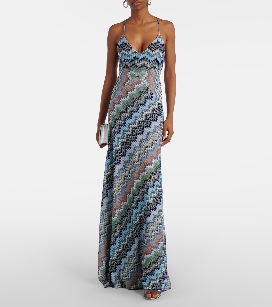 Zigzag maxi dress | Missoni