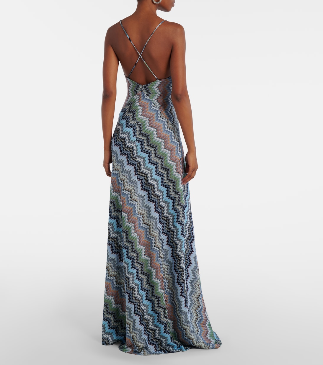 Zigzag maxi dress | Missoni