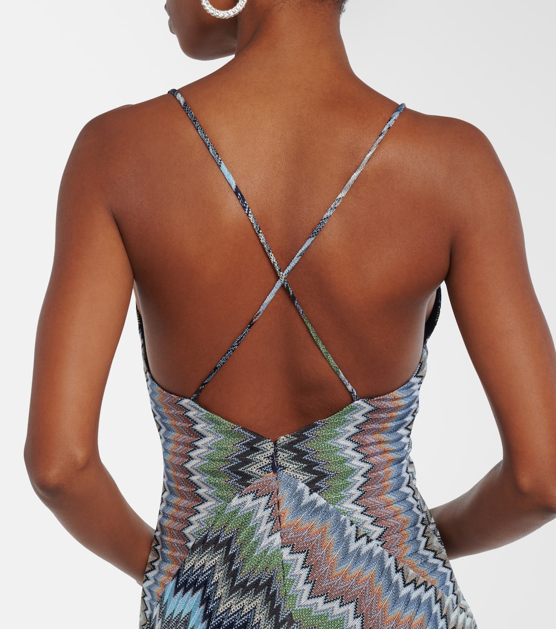 Zigzag maxi dress | Missoni