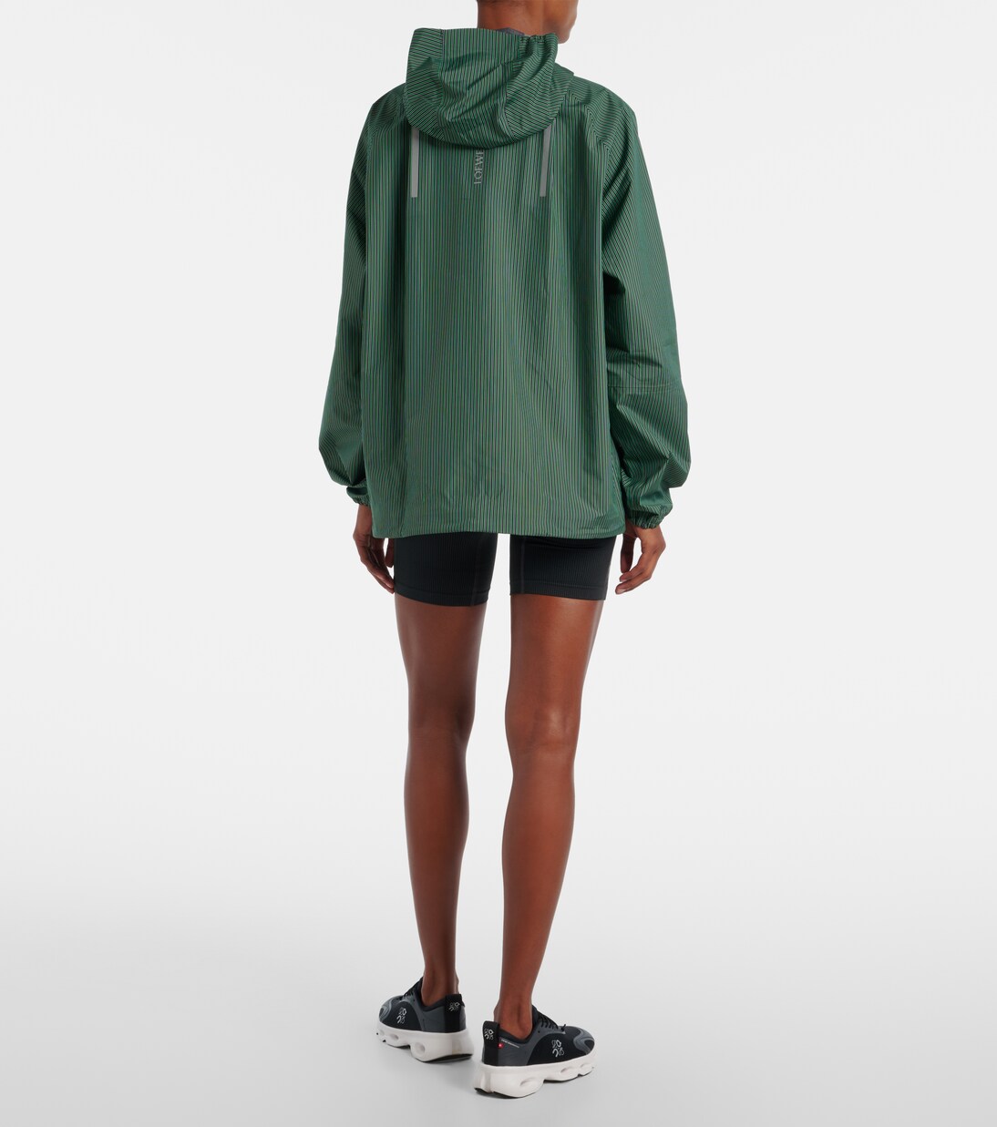 x On Storm striped half-zip jacket | Loewe