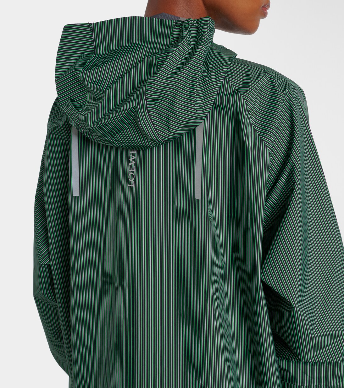 x On Storm striped half-zip jacket | Loewe