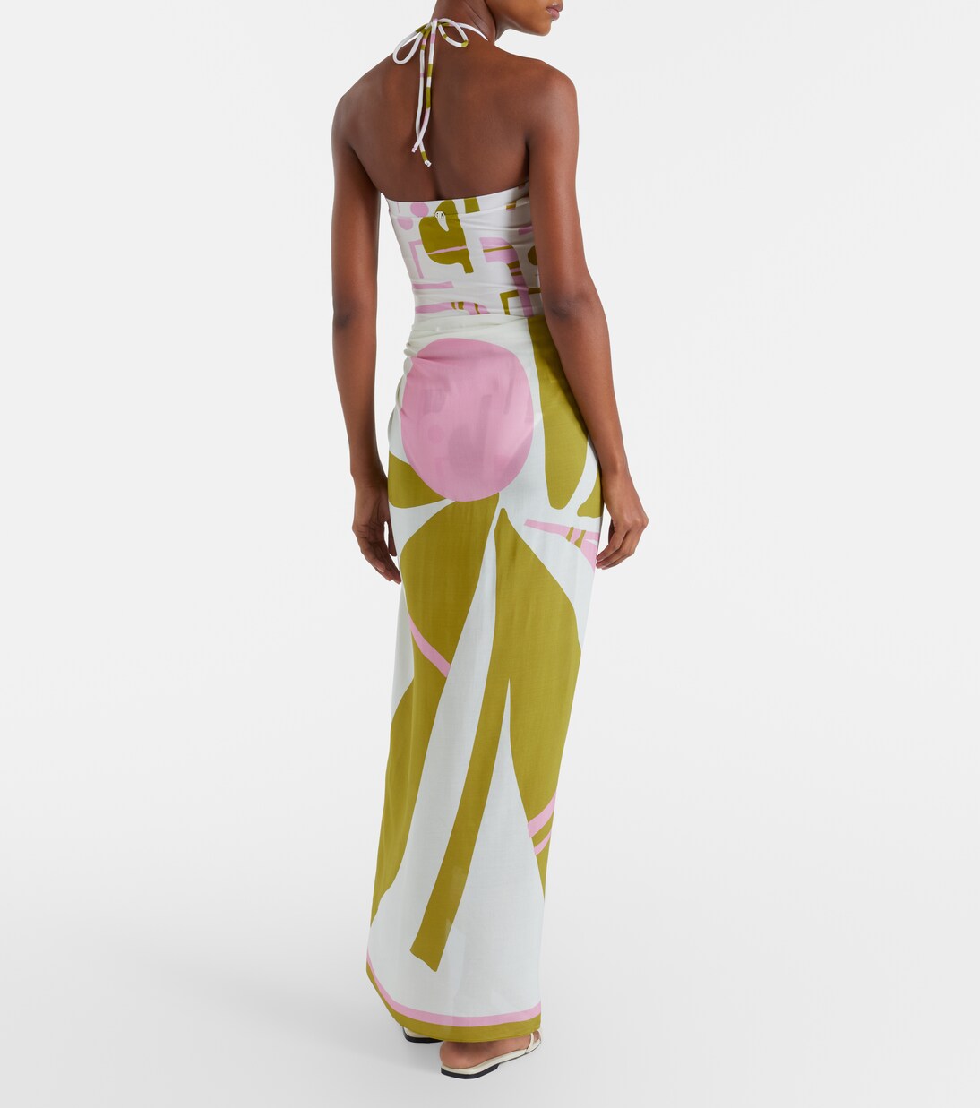 Balearic printed beach cover-up | Adriana Degreas