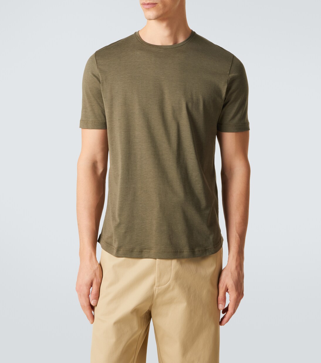 Levo silk and cotton jersey T-shirt | Loro Piana