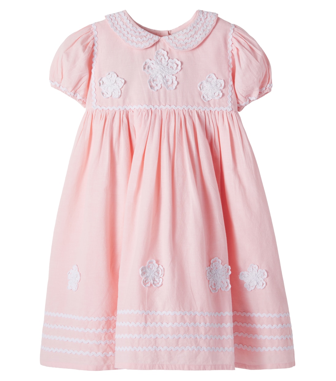 Kleid Lucy aus Baumwolle und Leinen | Bebe Organic