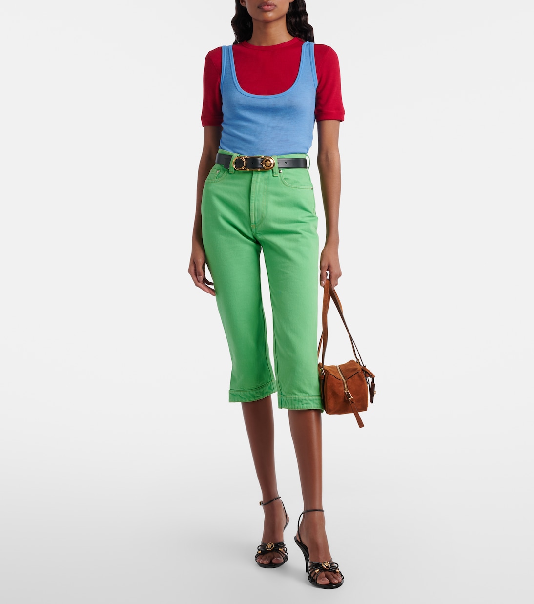 Medusa virgin wool tank top | Versace