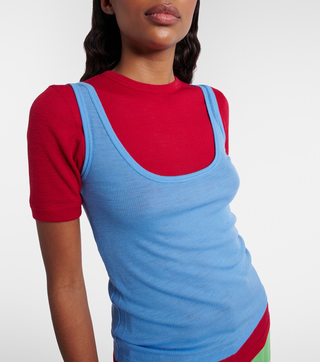 Medusa virgin wool tank top | Versace