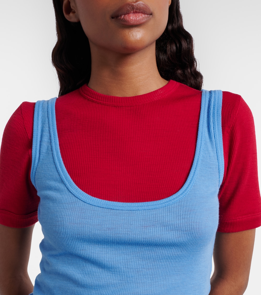 Medusa virgin wool tank top | Versace