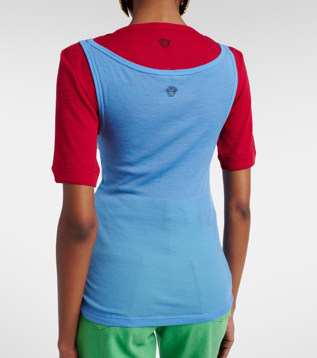 Top Medusa en laine vierge | Versace