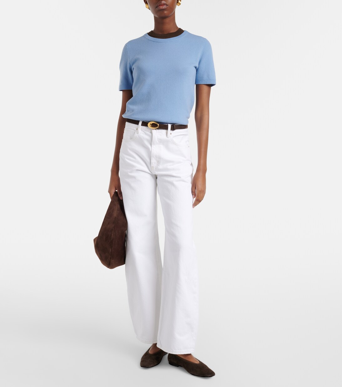 Bow barrel-leg jeans | Frame