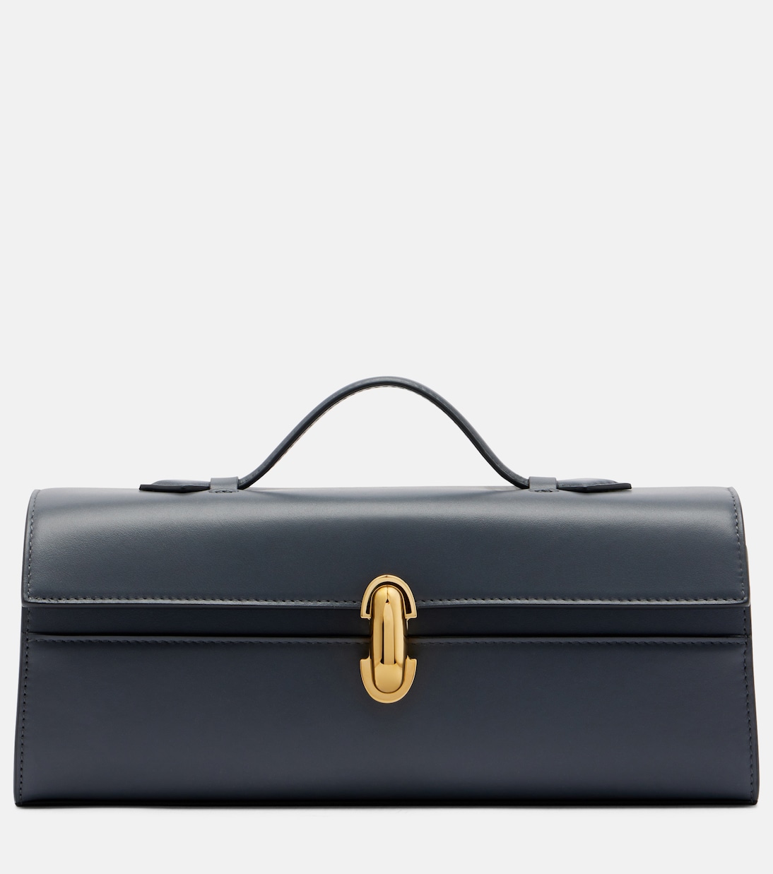 Symmetry Slim leather top-handle bag | Savette