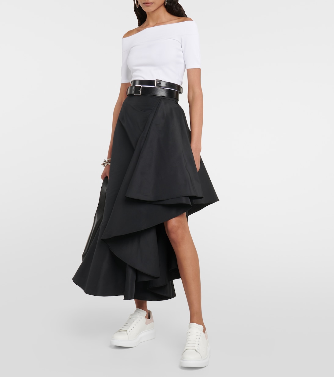 Baskets en cuir et daim | McQueen