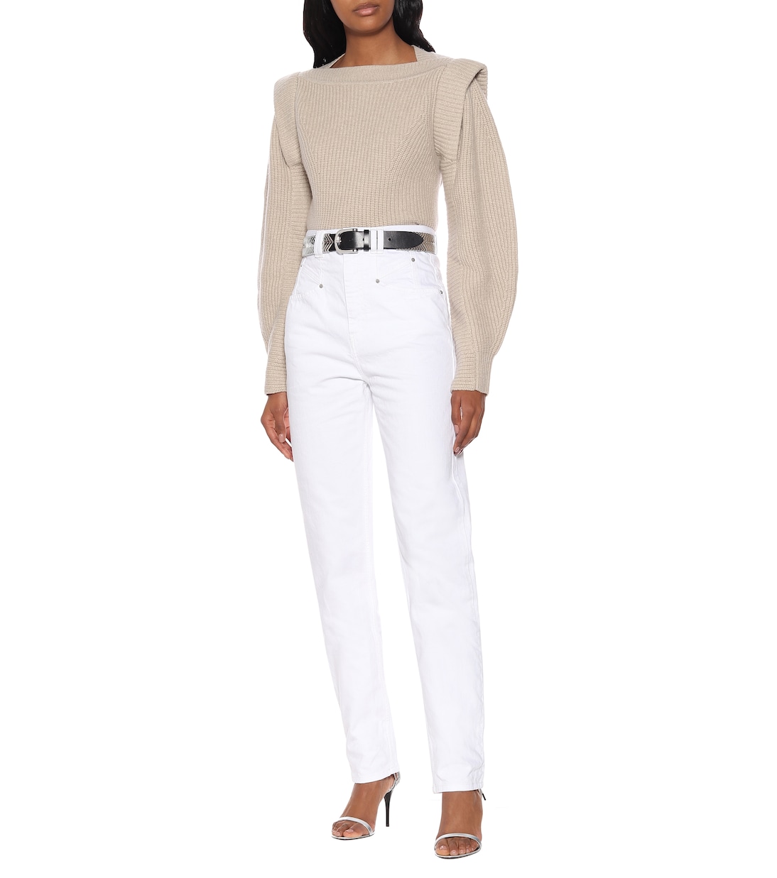 Dominic high-rise straight jeans | Isabel Marant