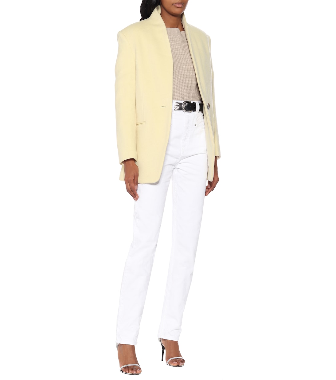 Dominic high-rise straight jeans | Isabel Marant