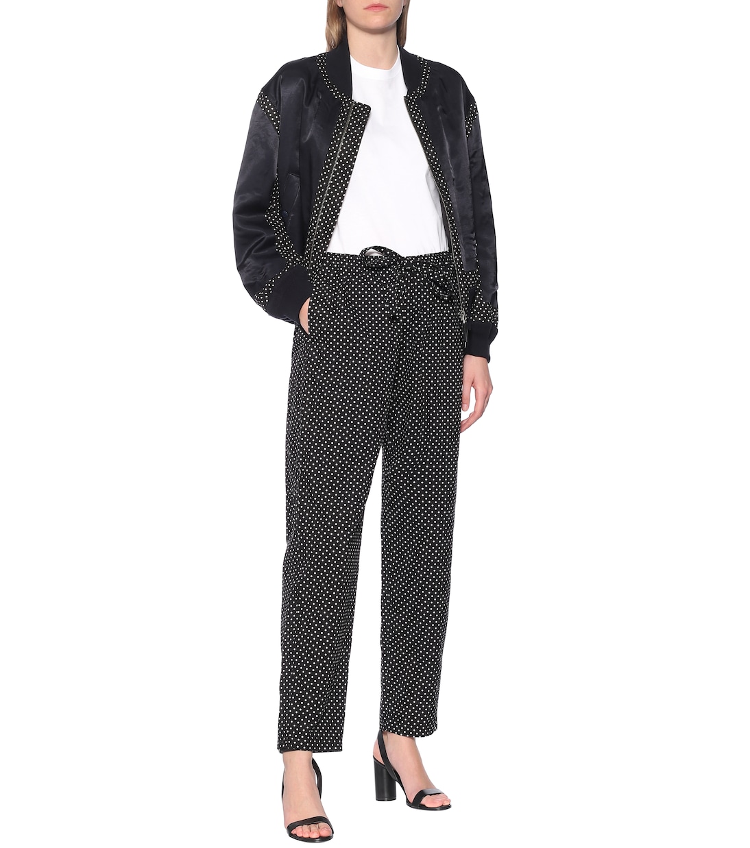 Pantaloni a pois in cotone | Undercover
