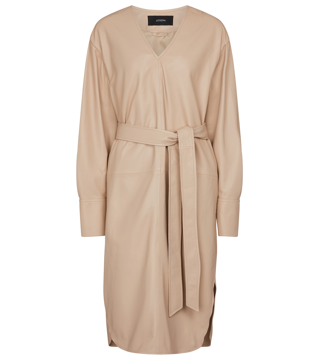 Dahlia leather midi dress | Joseph