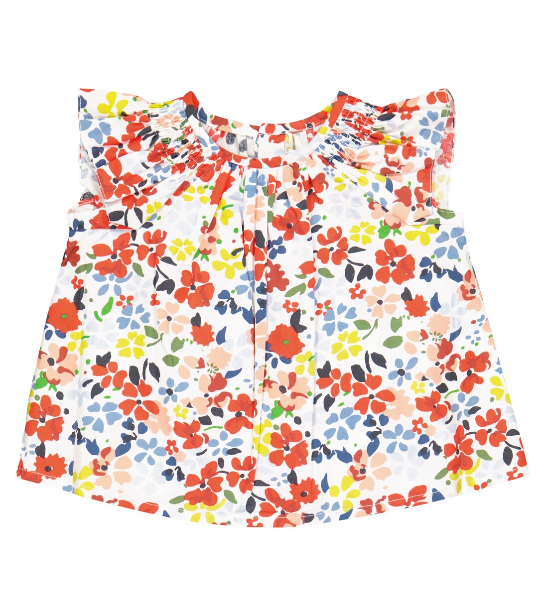 Baby - Blusa Noelle a stampa in cotone | Bonpoint
