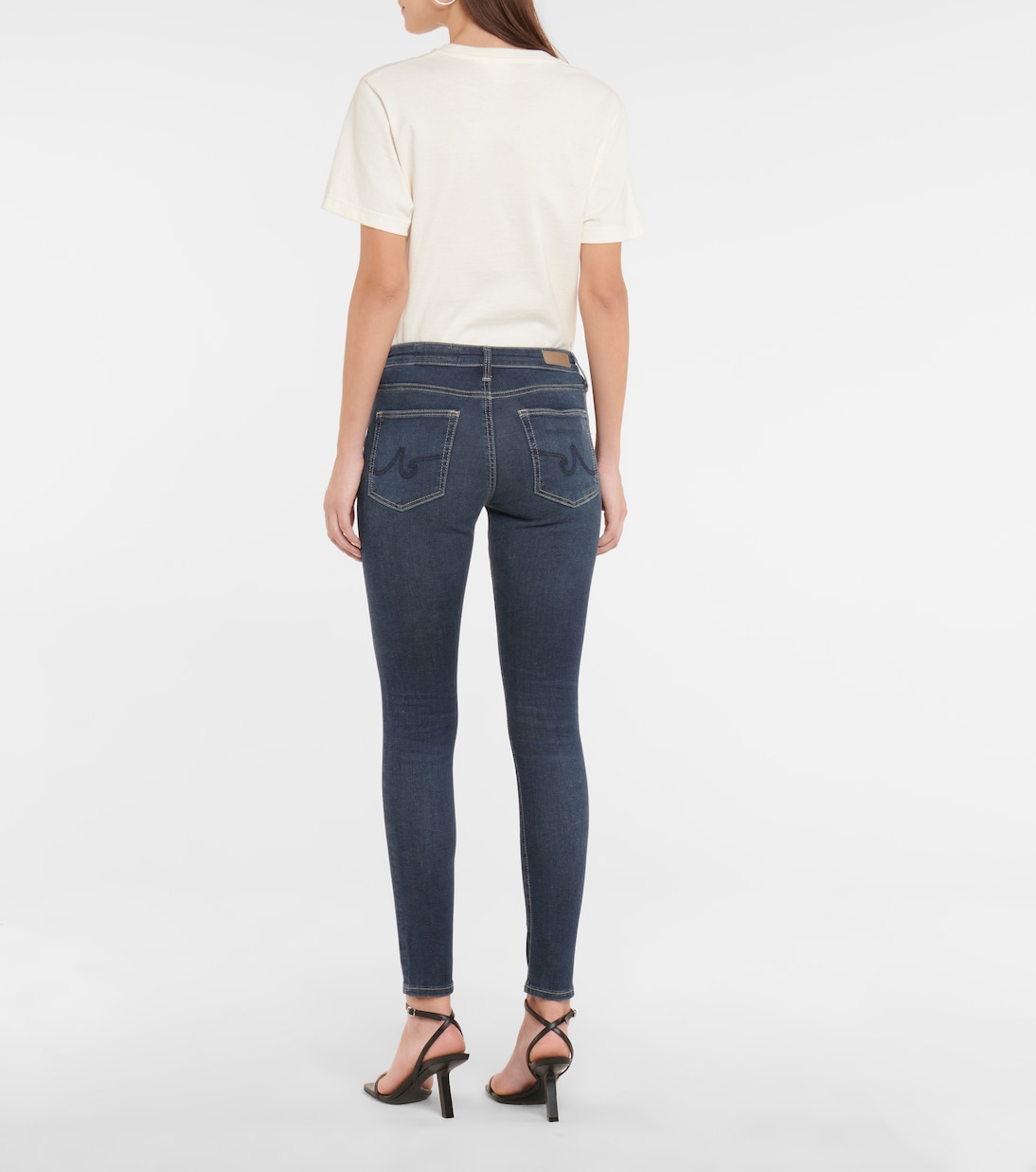 Jeans skinny Farrah de tiro alto | AG Jeans