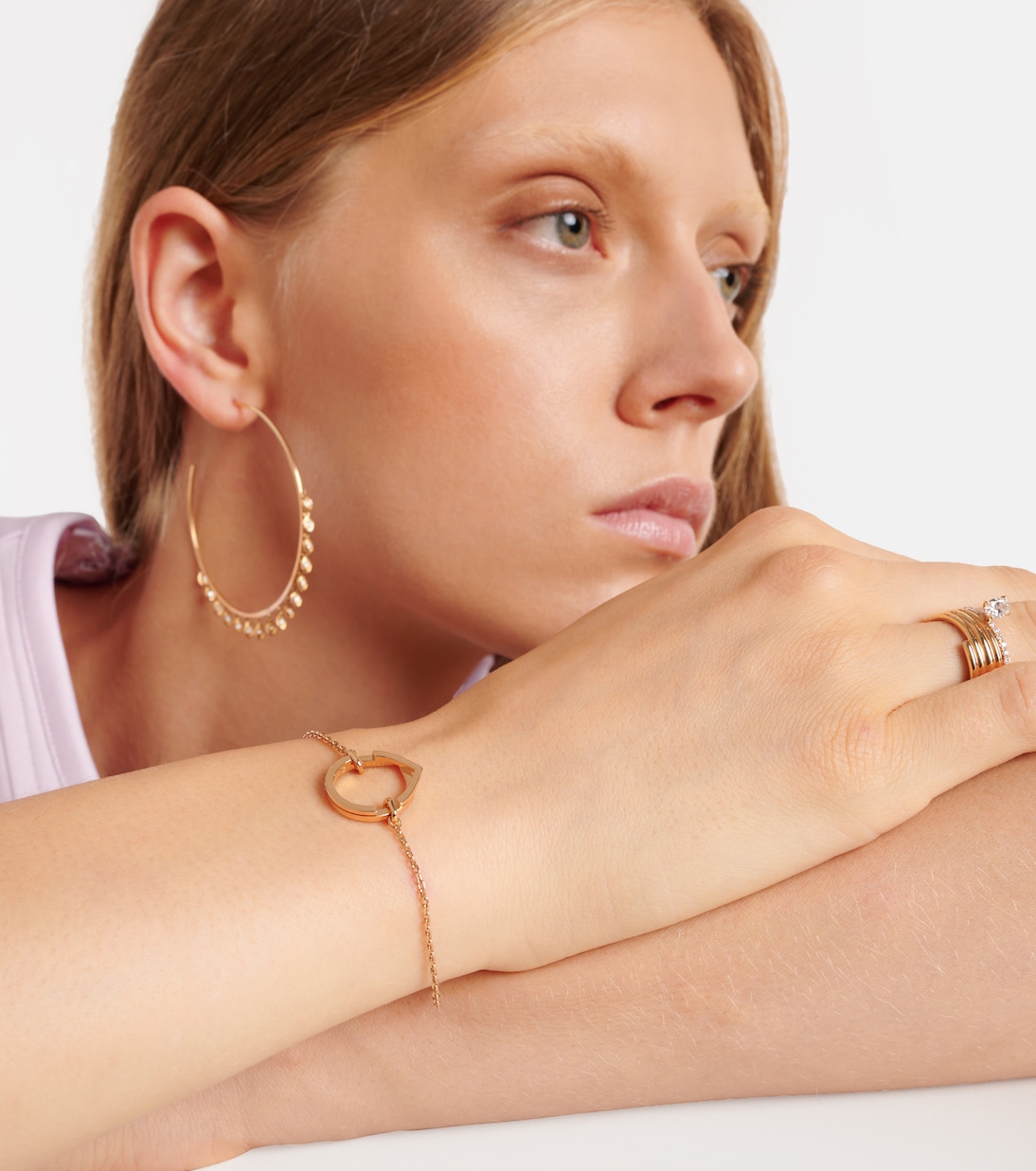 Bracciale in oro rosa 18kt REPOSSI Antifer per giovani alla moda